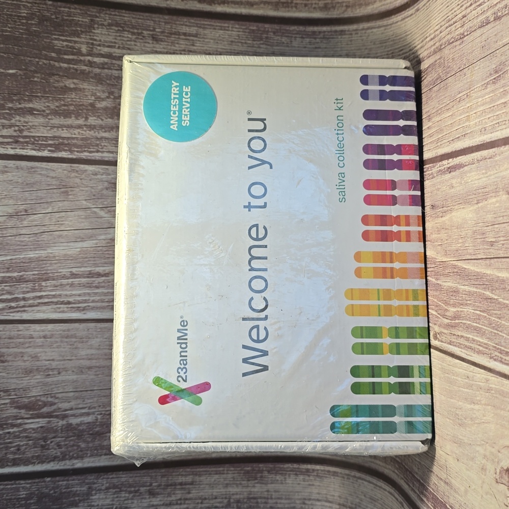23andMe Saliva Collection Kit Sealed Prepaid Testing & Postage Exp. 8/25**